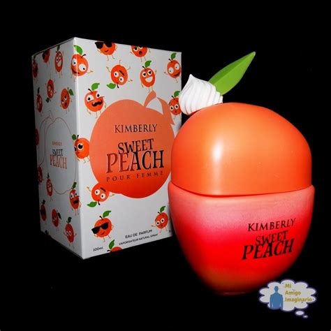 sweet peach perfume.